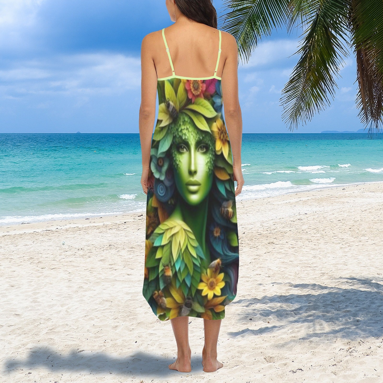 Earth Goddess Maxi Dress